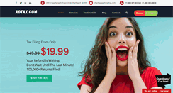 Desktop Screenshot of aotax.com